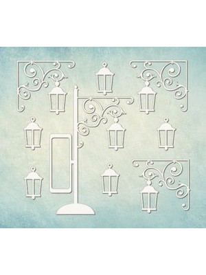 Чипборд №126-"Фонари"
