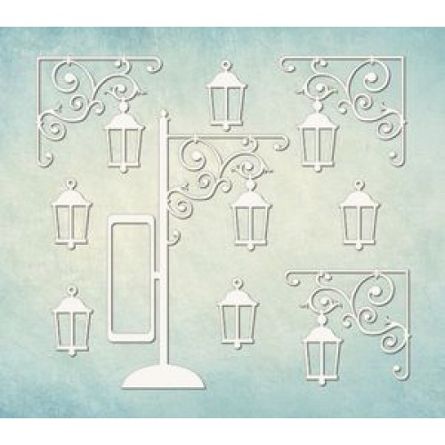 Чипборд №126-"Фонари"