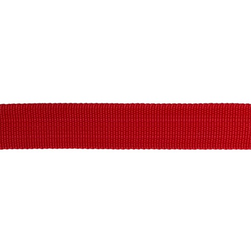 Стропа-ременная лента, 25мм,цв-красный,цена за 1 м