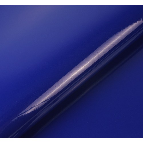 Искусственный лакированный кожзам, цв-синий, 23*32 см