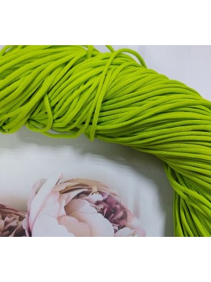 Полиэфирный шнур для вязания,4мм,цв-салатовый,100м