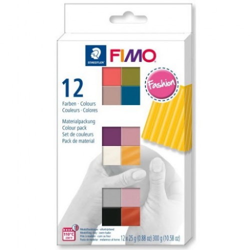 Набор полимерной глины FIMO SOFT  FASHION 12*25гр