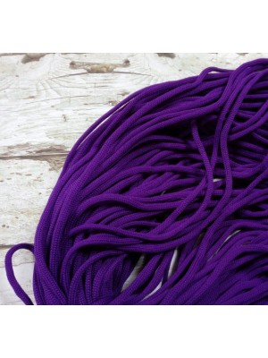 Полиэфирный шнур для вязания,4мм,цв-фиолетово-ягодный,100м